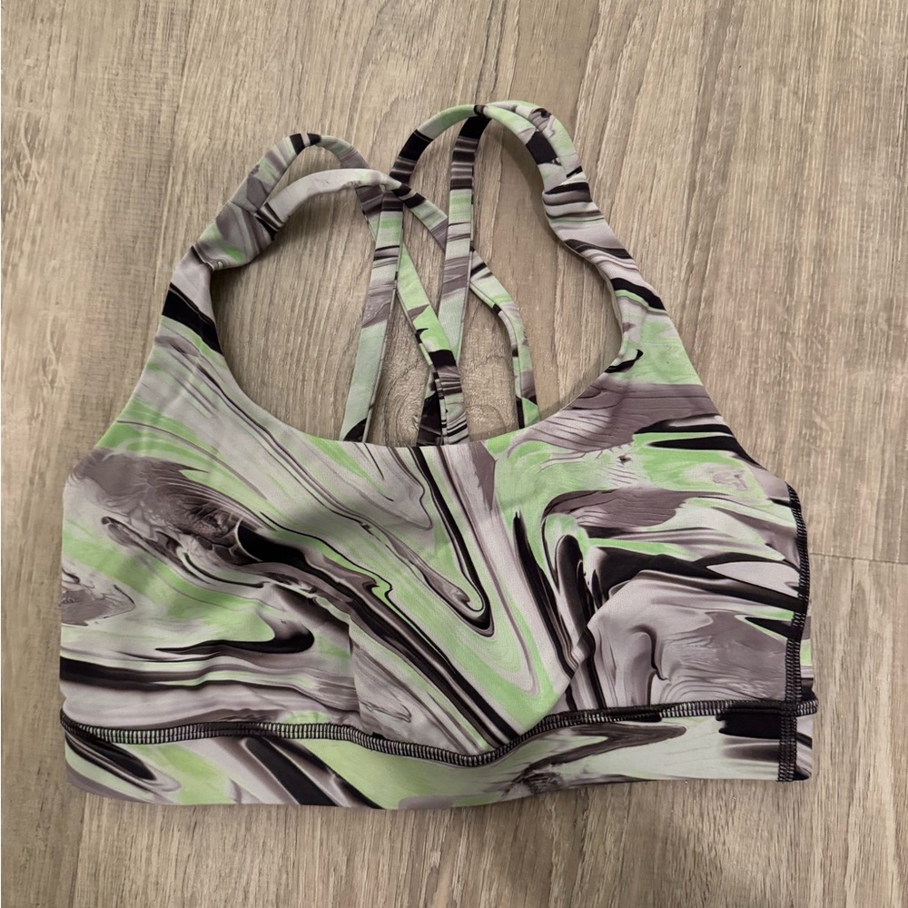 lululemon athletica Marble Pattern Sports Bra